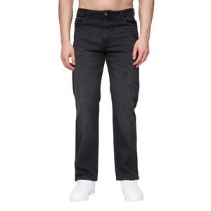 Henleys Mens Breeze Straight Jeans / Black Wash